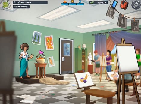 miss ross walkthrough|Art Class .